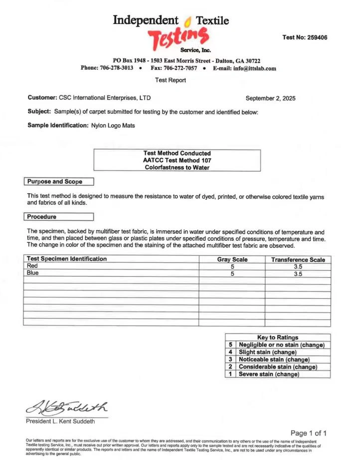 ISO 9001 Quality Management System Certificate